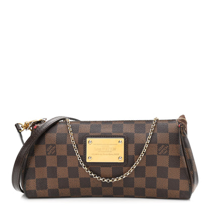 Louis Vuitton Damier Ebene Eva Clutch 1 of 15