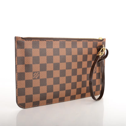 Louis Vuitton Damier Ebene Neverfull MM GM Pochette 3 of 8