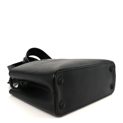 Louis Vuitton Taurillon Capucines BB Matte Black 4 of 9