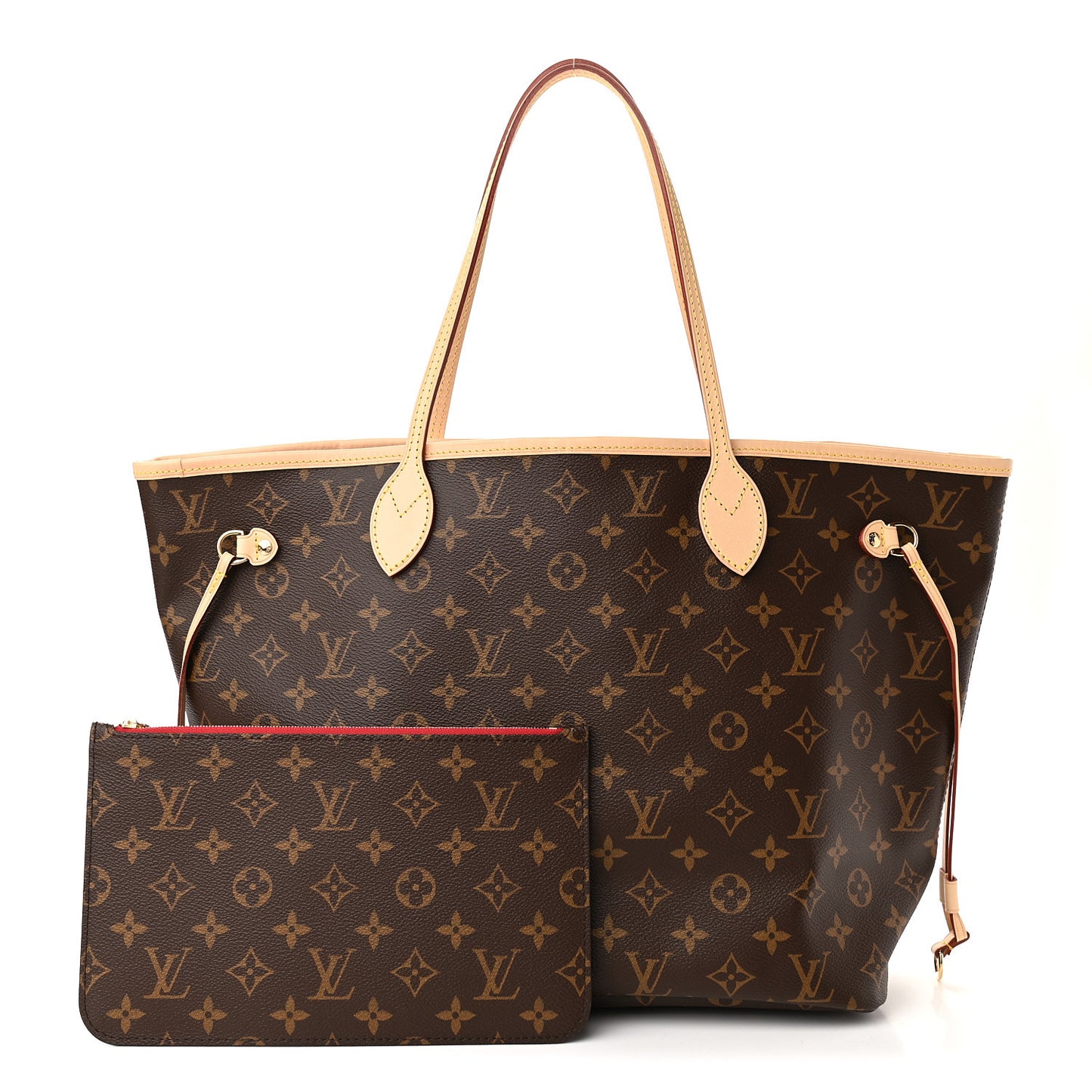 Monogram Neo Neverfull MM Cherry