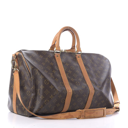 Louis Vuitton Monogram Keepall Bandouliere 45 2 of 17