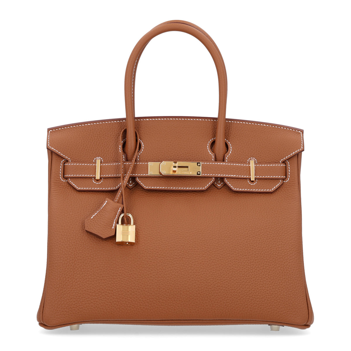Hermes Togo Birkin 30 Gold 1 of 10