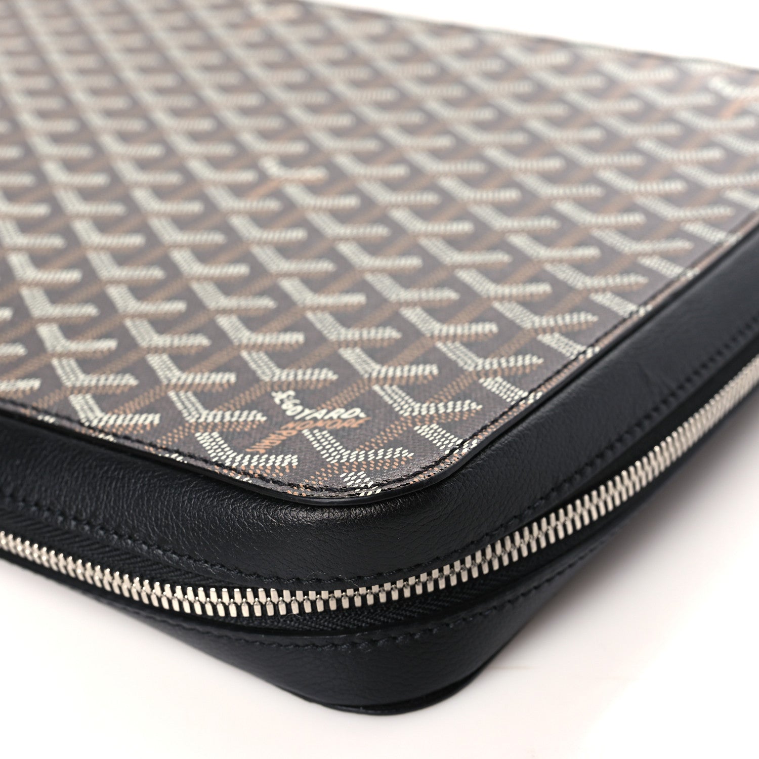 Goyard Goyardine Universal Companion Portfolio Black 9 of 9