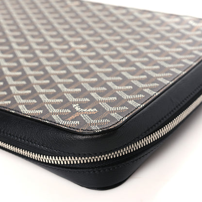 Goyard Goyardine Universal Companion Portfolio Black 9 of 9