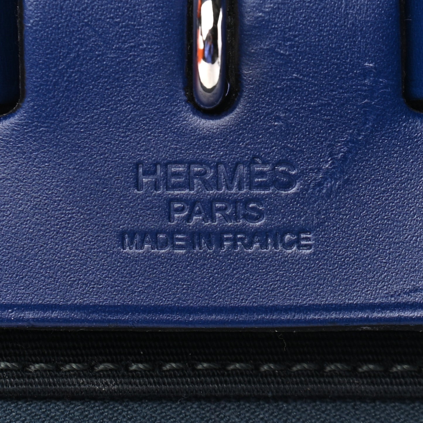 Vache Hunter Toile Herbag Zip 31 PM Vert Cypress Bleu Saphir