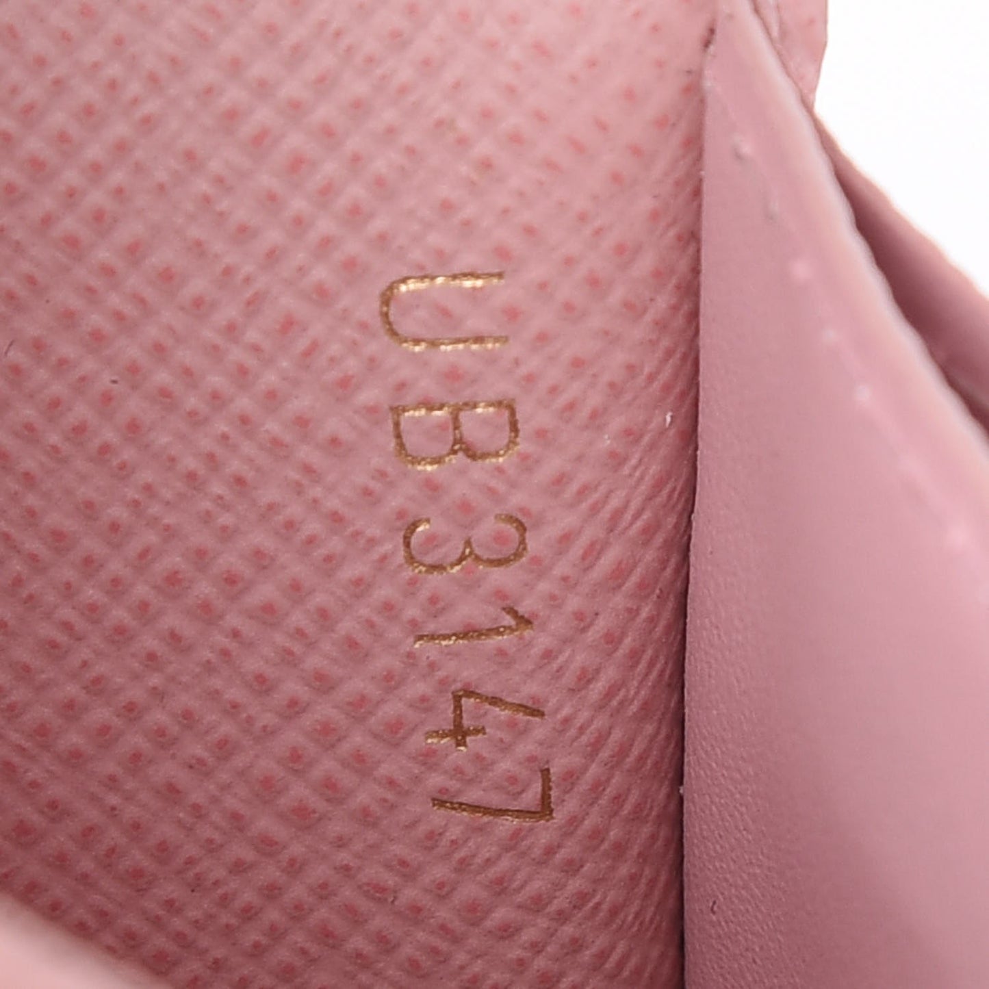 Damier Ebene Rosalie Coin Purse Rose Ballerine