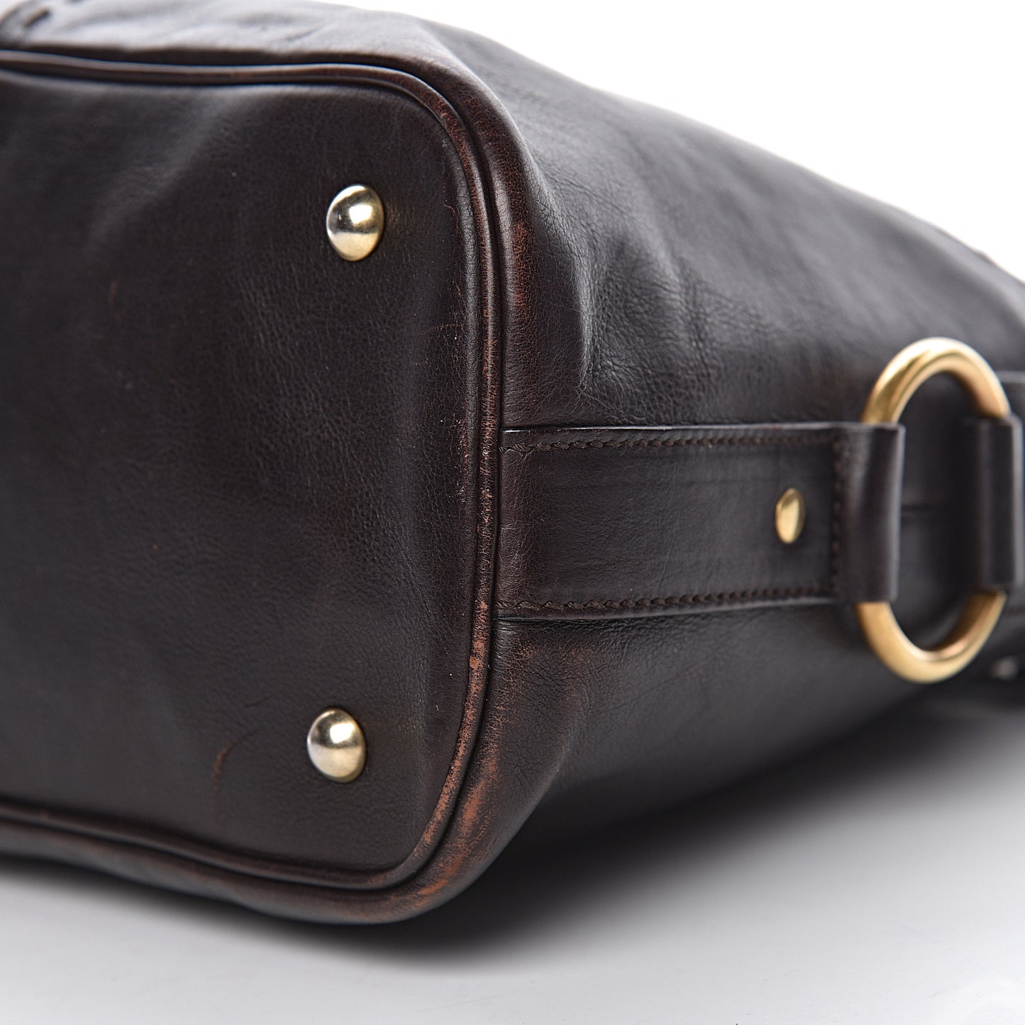Calfskin Large Muse Brown