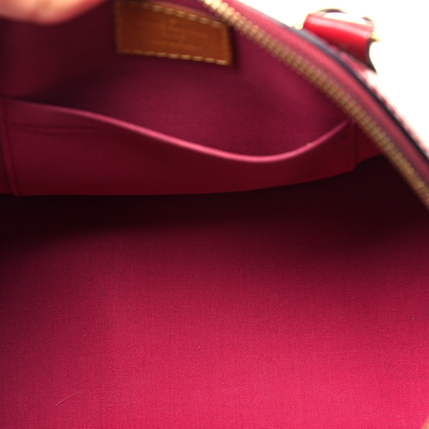 Louis Vuitton Vernis Alma BB Rose Indien 6 of 9
