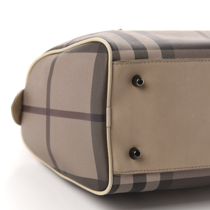 Burberry Smoked Check Small Chester Bowling Bag Trench 6 of 9