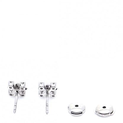Tiffany Platinum Diamond Schlumberger Lynn Earrings 4 of 6