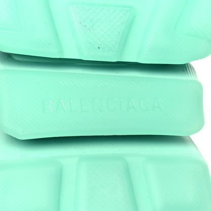 Balenciaga Technical 3D Recycled Knit Womens Speed 2.0 Transparent Sole Sneakers 35 Mint 6 of 9