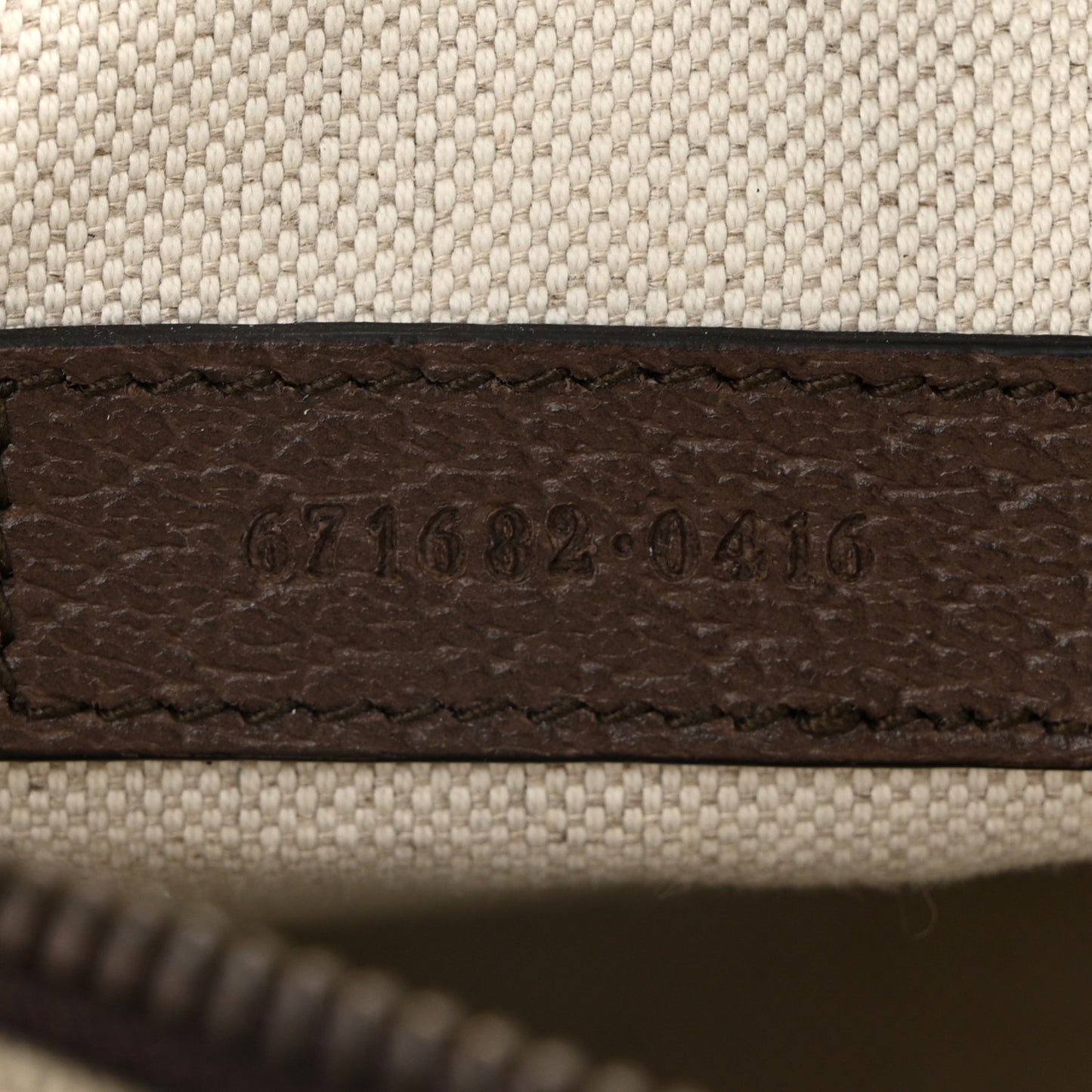 GG Supreme Monogram Web Mini Ophidia Double Zip Messenger Bag Beige New Acero