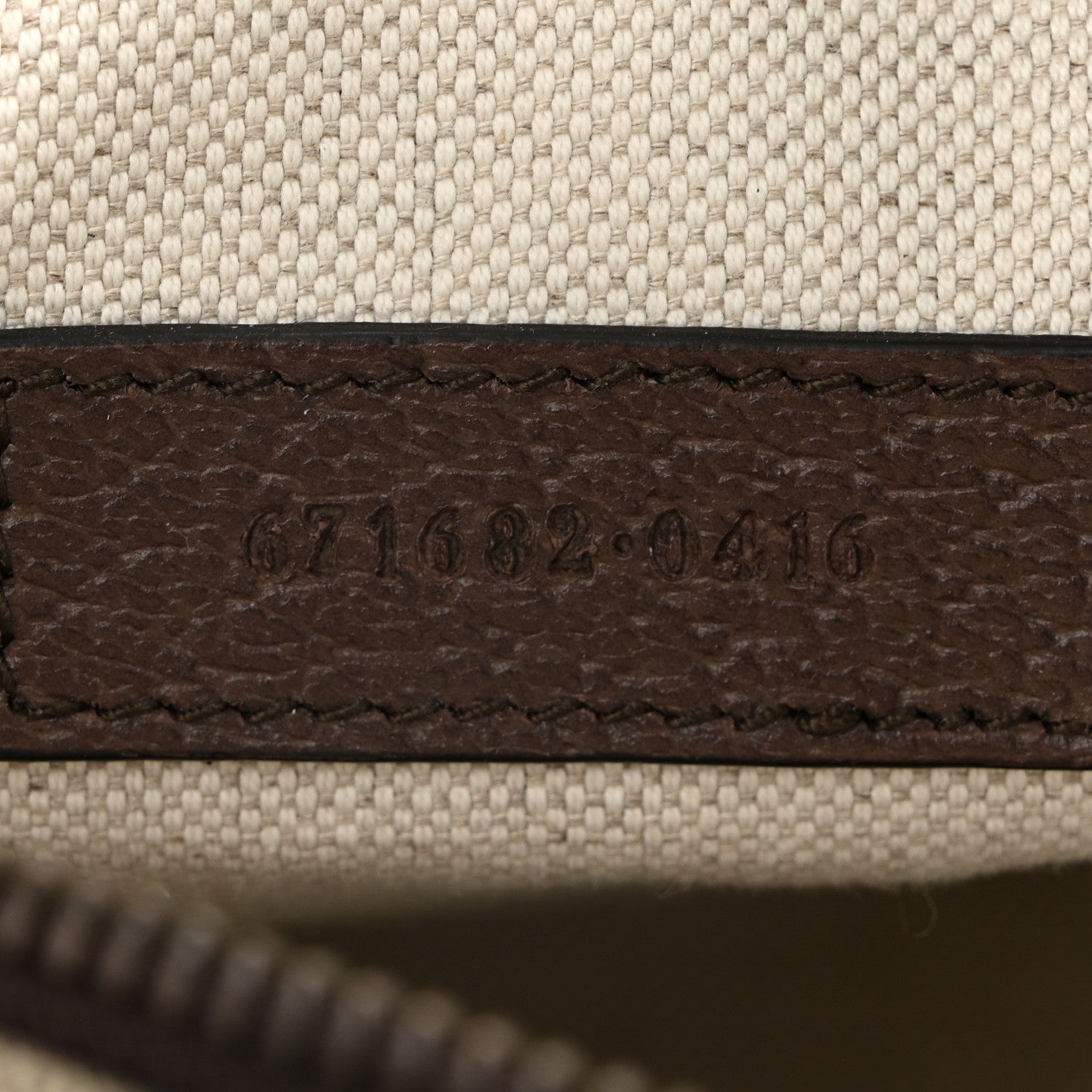 Gucci GG Supreme Monogram Web Mini Ophidia Double Zip Messenger Bag Beige New Acero 7 of 10