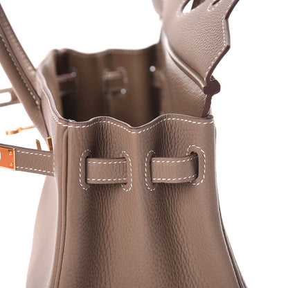Hermes Togo Birkin 25 Etoupe 15 of 31