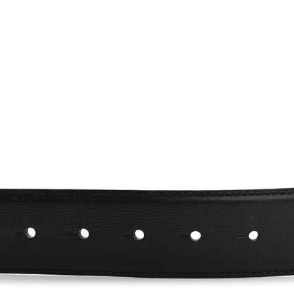 Versace Textured Calfskin 4cm La Medusa Belt 90 36 Black 3 of 8