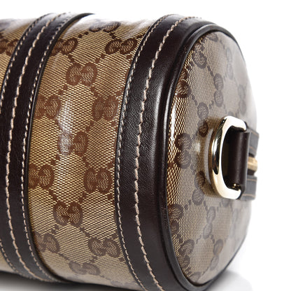 Gucci Crystal Monogram Duchessa Small Boston Bag Brown 8 of 8