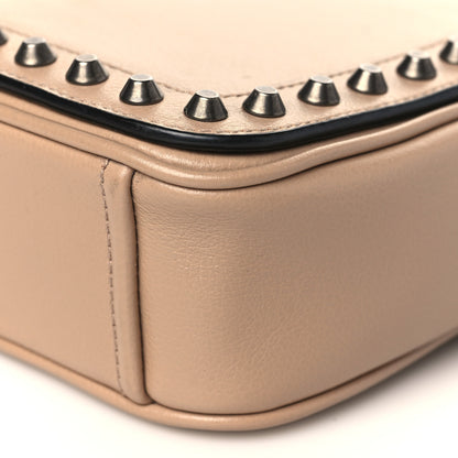 Prada Glace Calfskin Studded Crossbody Cammeo 9 of 9