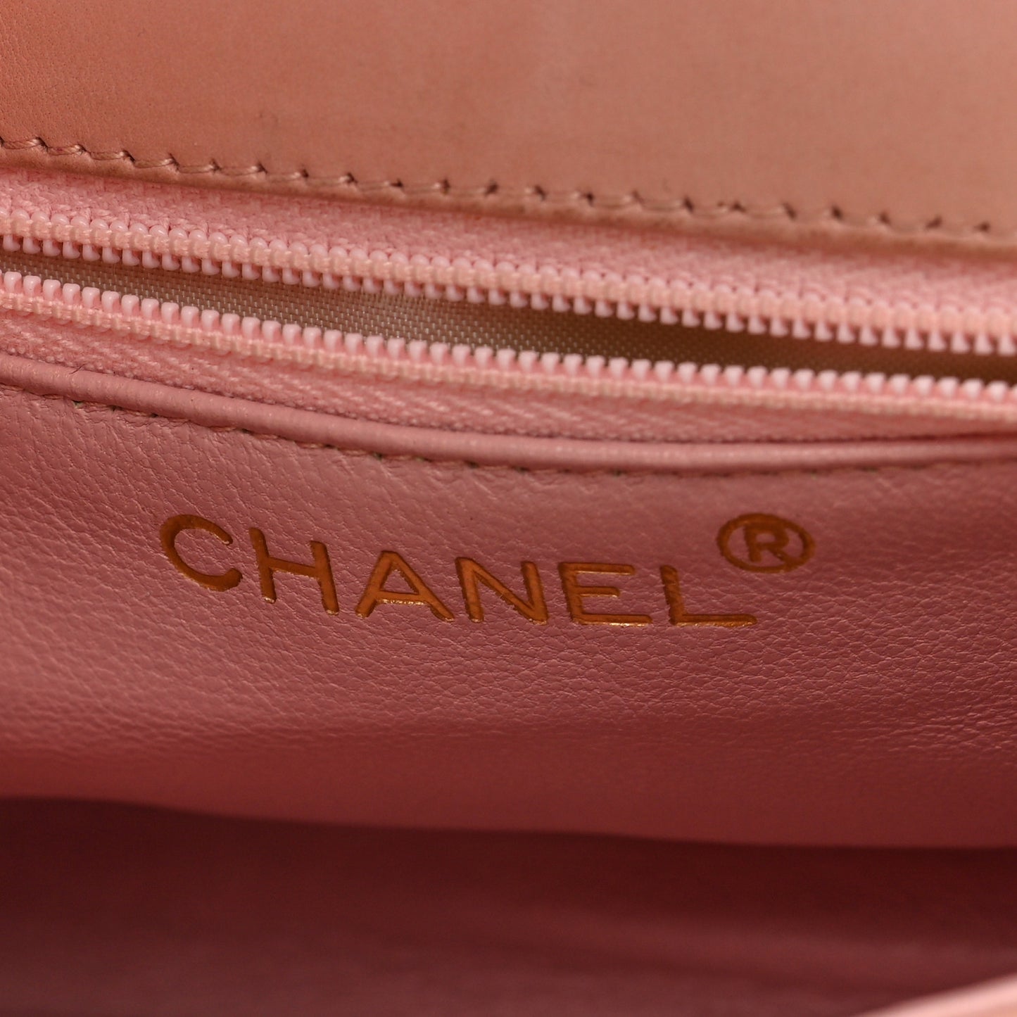 Lambskin Camellia Mini Flap Pink