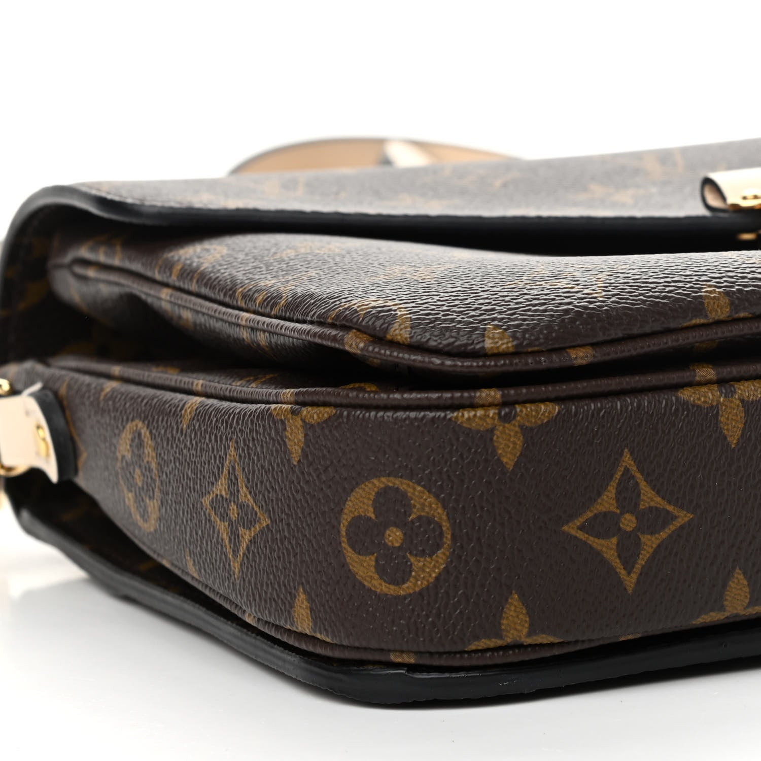 Louis Vuitton Monogram Braided Pochette Metis Creme Beige 8 of 10