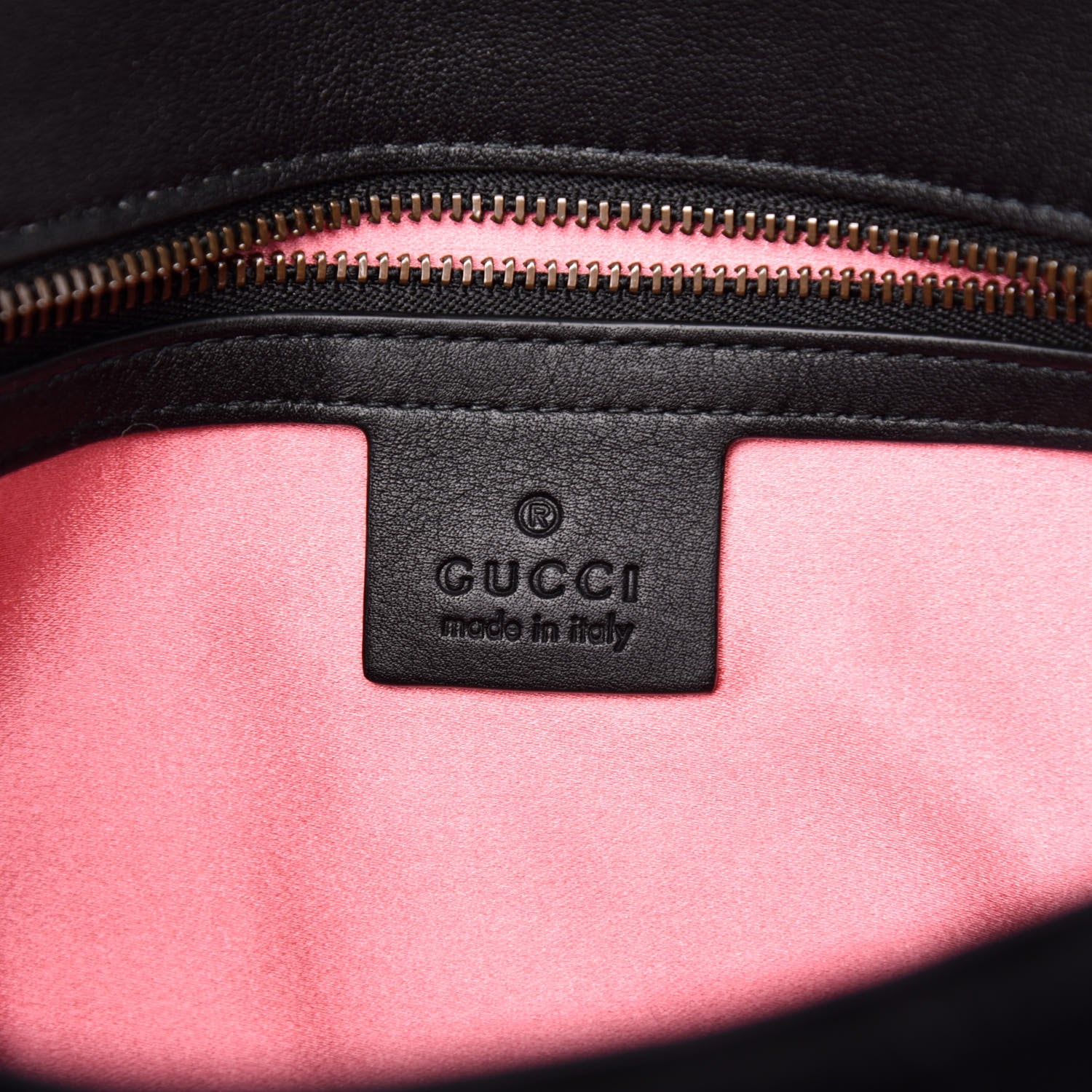 Gucci Velvet Matelasse Small GG Marmont Shoulder Bag Black 6 of 11