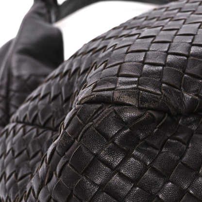 Bottega Veneta Nappa Intrecciato Large Campana Hobo Ebano 9 of 14