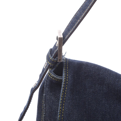Fendi Denim Mama Baguette Blue 15 of 16