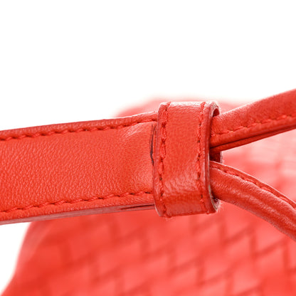 Bottega Veneta Nappa Intrecciato Crossbody Flap Bag Red 18 of 18