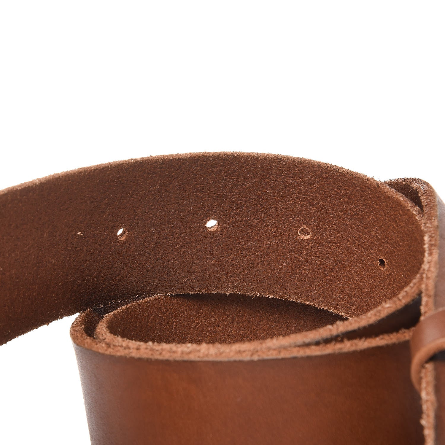 Gucci Faded Calfskin Double G 40mm Belt 80 32 Cuir 5 of 6