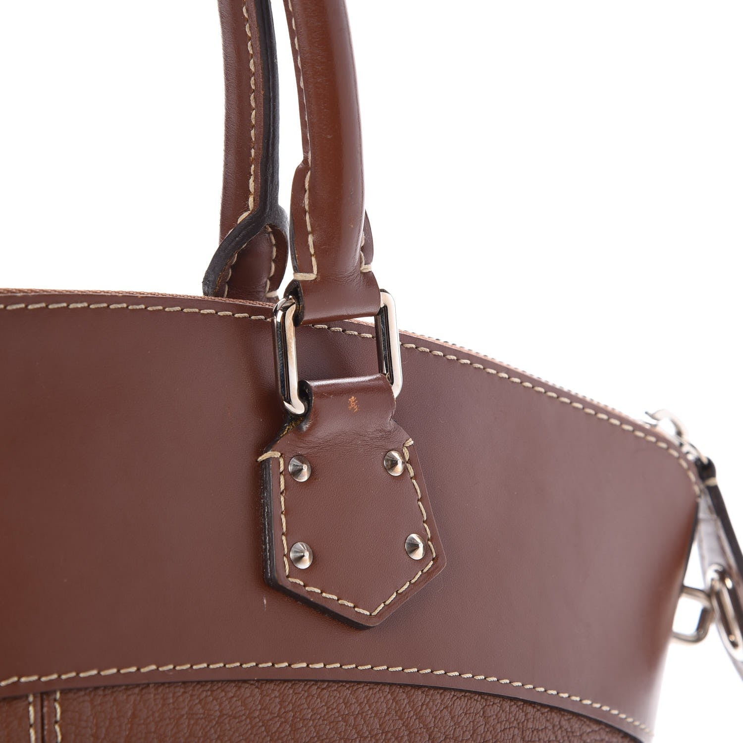 Louis Vuitton Suhali Lockit MM Sienne 11 of 13