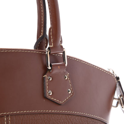 Louis Vuitton Suhali Lockit MM Sienne 11 of 13