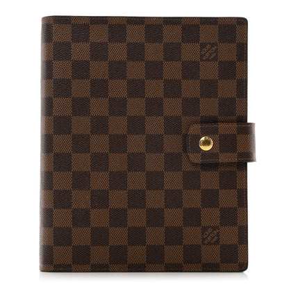 Louis Vuitton Damier Ebene Large Ring Agenda Cover 1 of 6