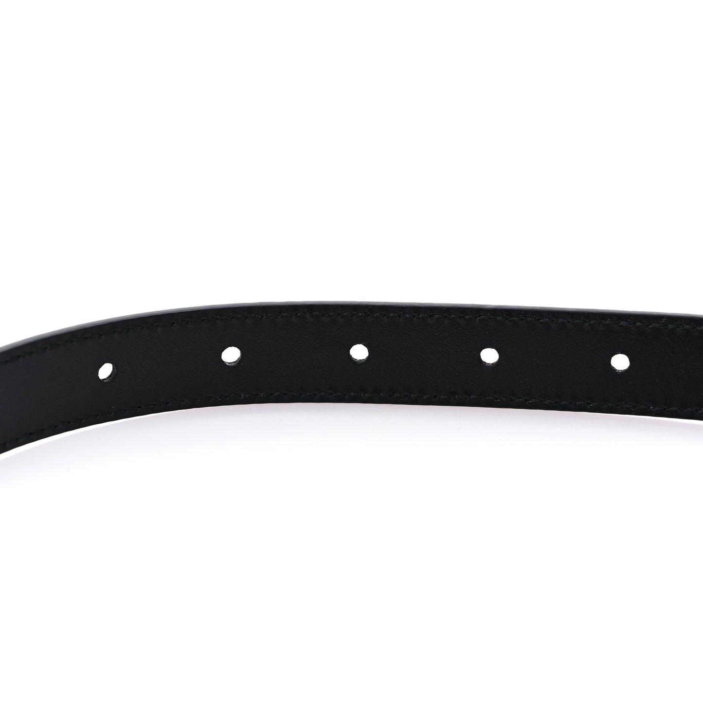 Plutone Calfskin Double G Reversible 20mm Belt 90 36 Porcelain Rose Black