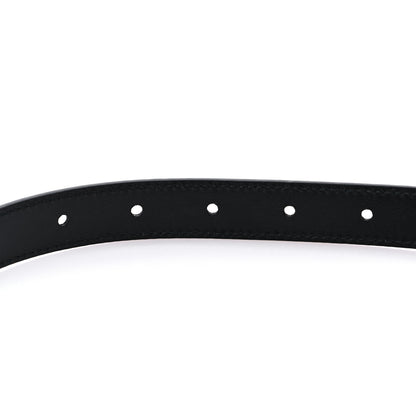 Gucci Plutone Calfskin Double G Reversible 20mm Belt 90 36 Porcelain Rose Black 4 of 4