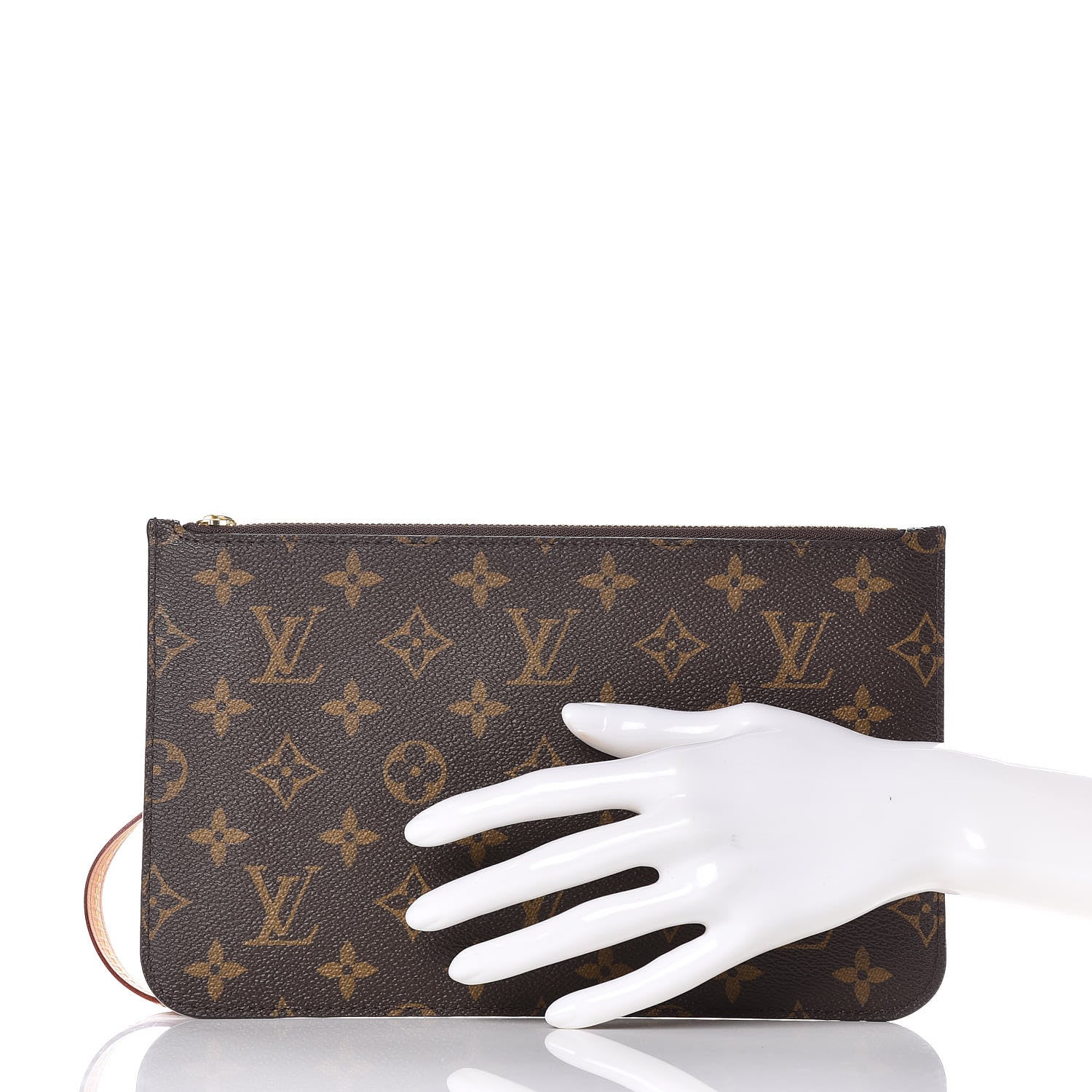 Louis Vuitton Monogram Neverfull MM GM Pochette 2 of 8