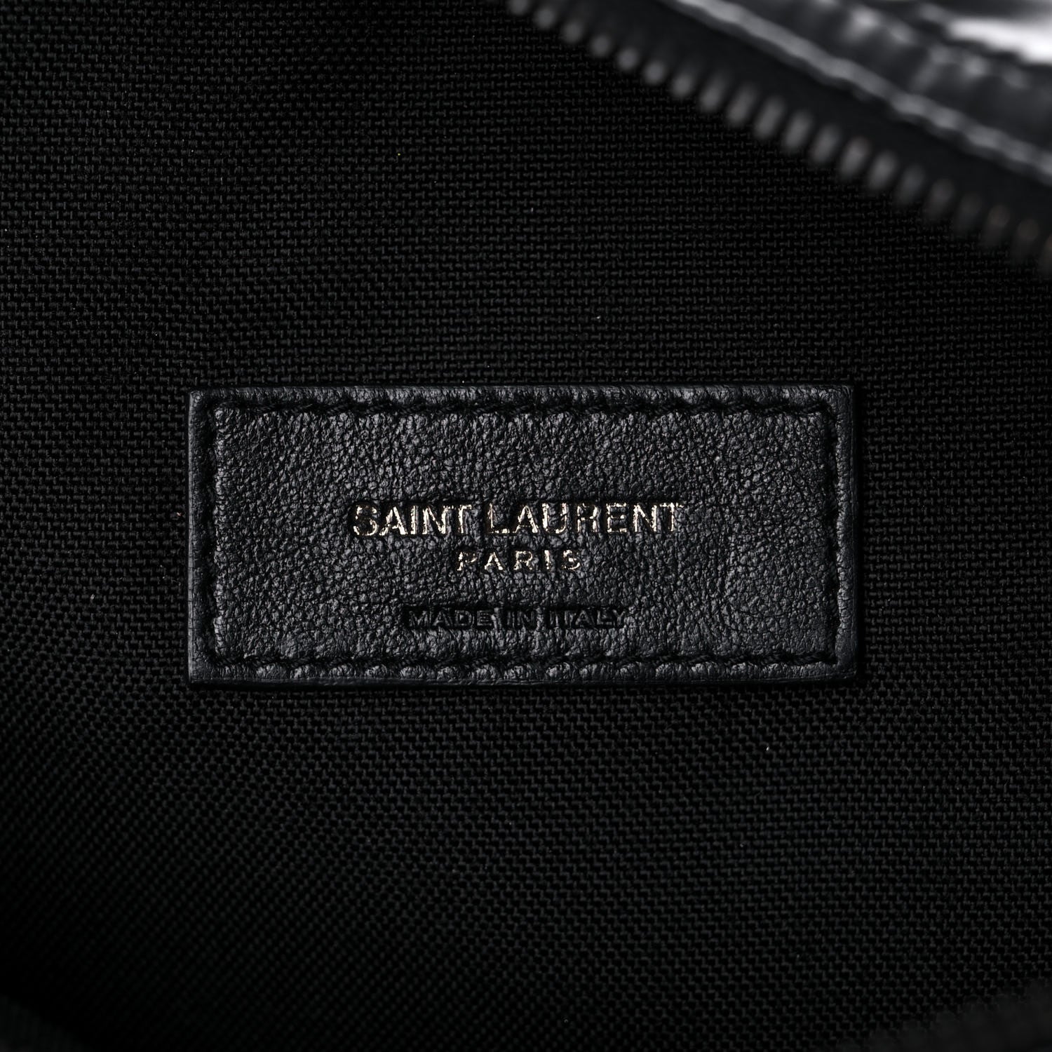 Saint Laurent Nylon Logo Ripstop Body Belt Bag Black 6 of 9