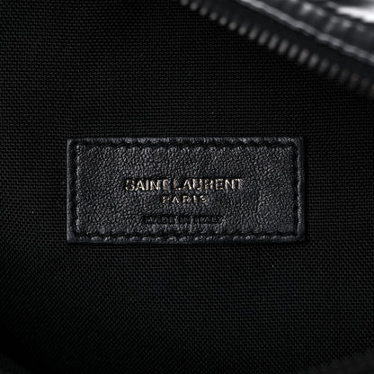 Saint Laurent Nylon Logo Ripstop Body Belt Bag Black 6 of 9