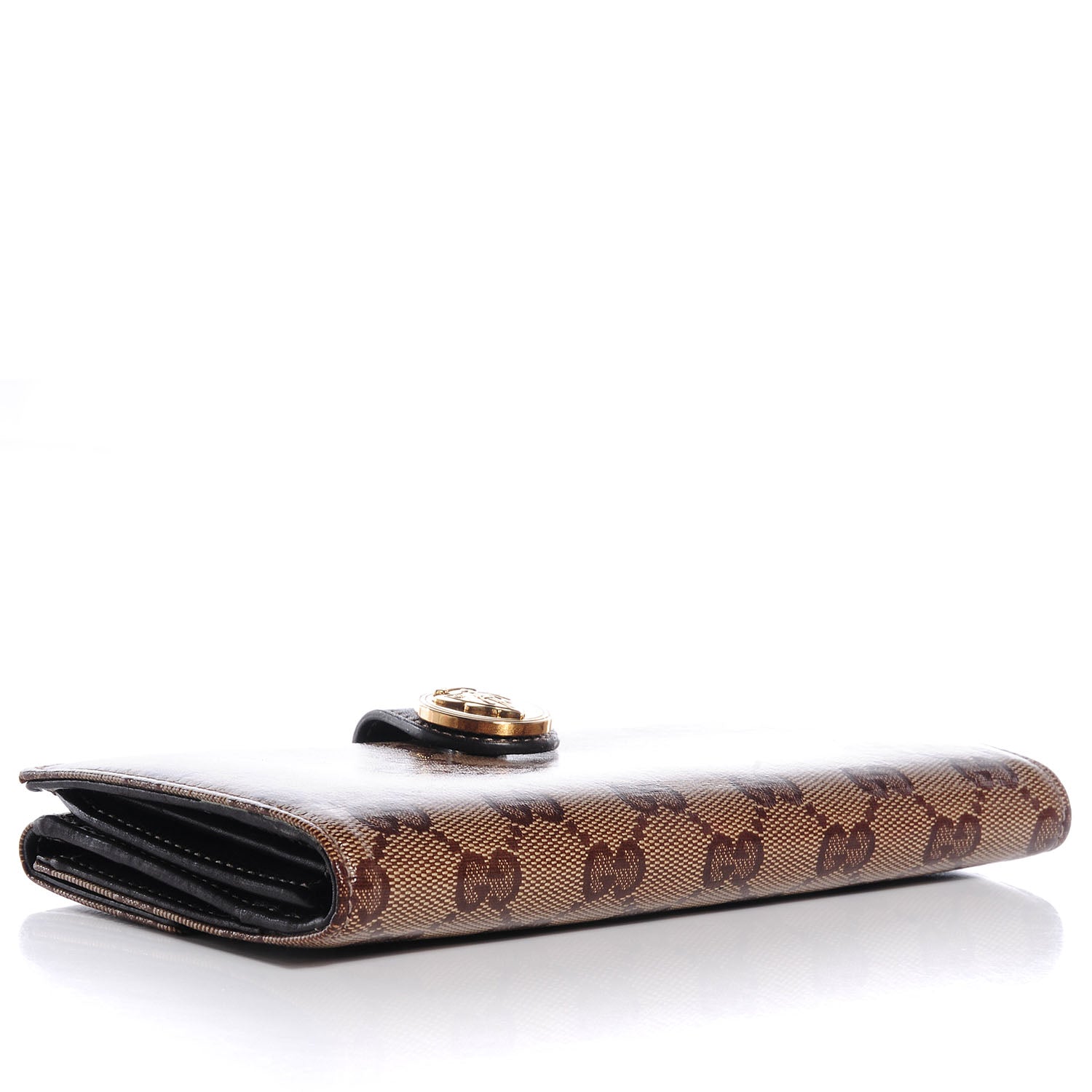 Gucci Crystal Monogram Hysteria Wallet Brown 4 of 7