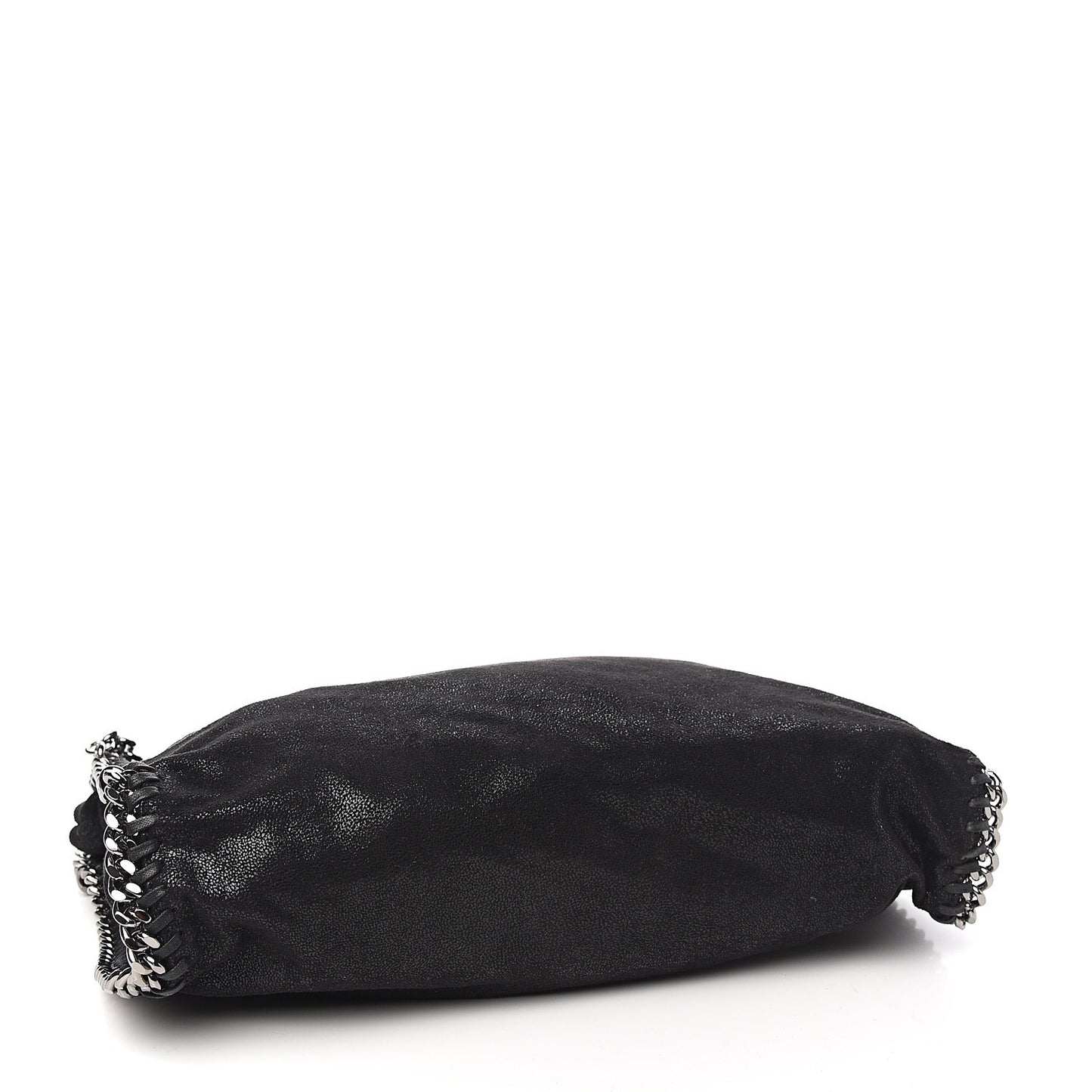 Shaggy Deer Falabella Fold Over Tote Black