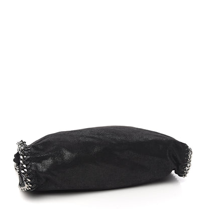 Stella McCartney Shaggy Deer Falabella Fold Over Tote Black 3 of 8
