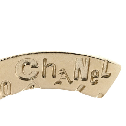 Chanel Metal CC Coco Chanel Paris Large Brooch Gold 3 of 3