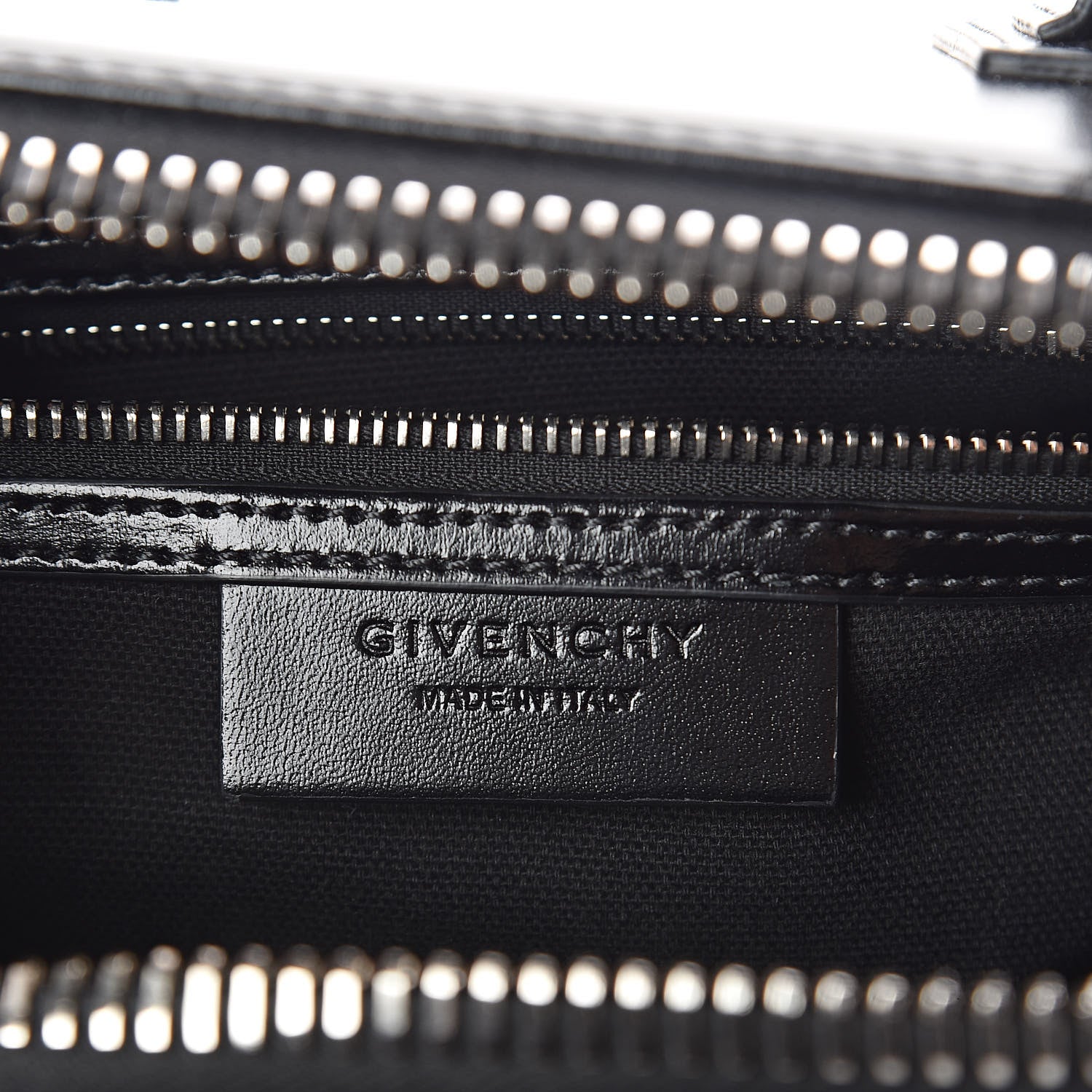 Givenchy Shiny Lord Calfskin Small Antigona Black 6 of 9