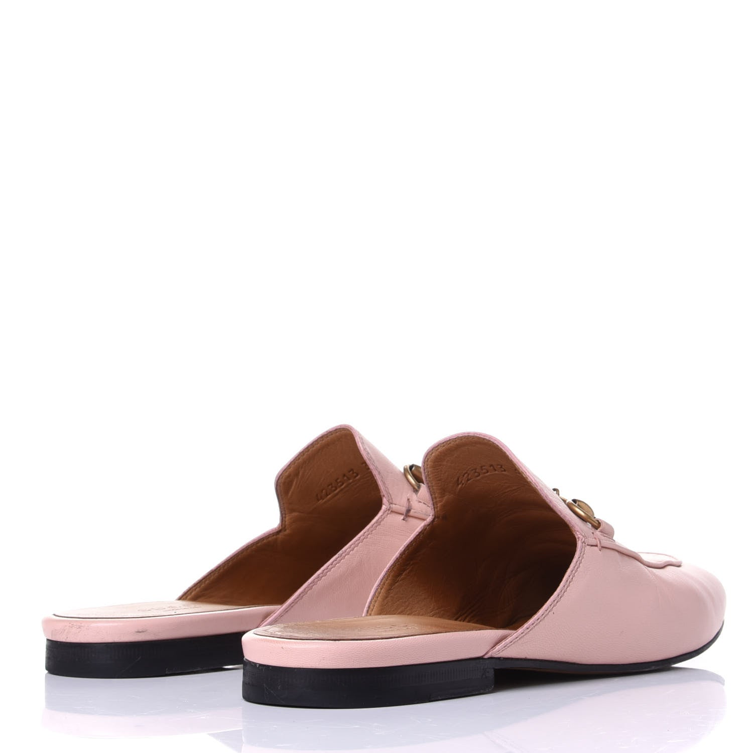 Gucci Malaga Kid Womens Princetown Slippers 38 Perfect Pink 4 of 12