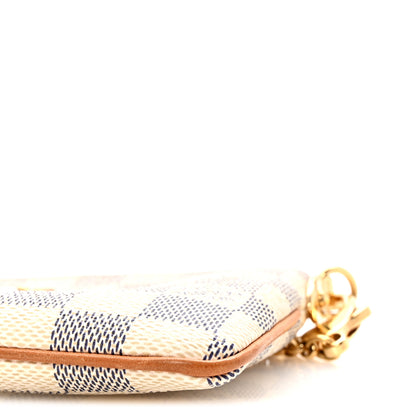 Louis Vuitton Damier Azur Pochette Milla MM 9 of 9