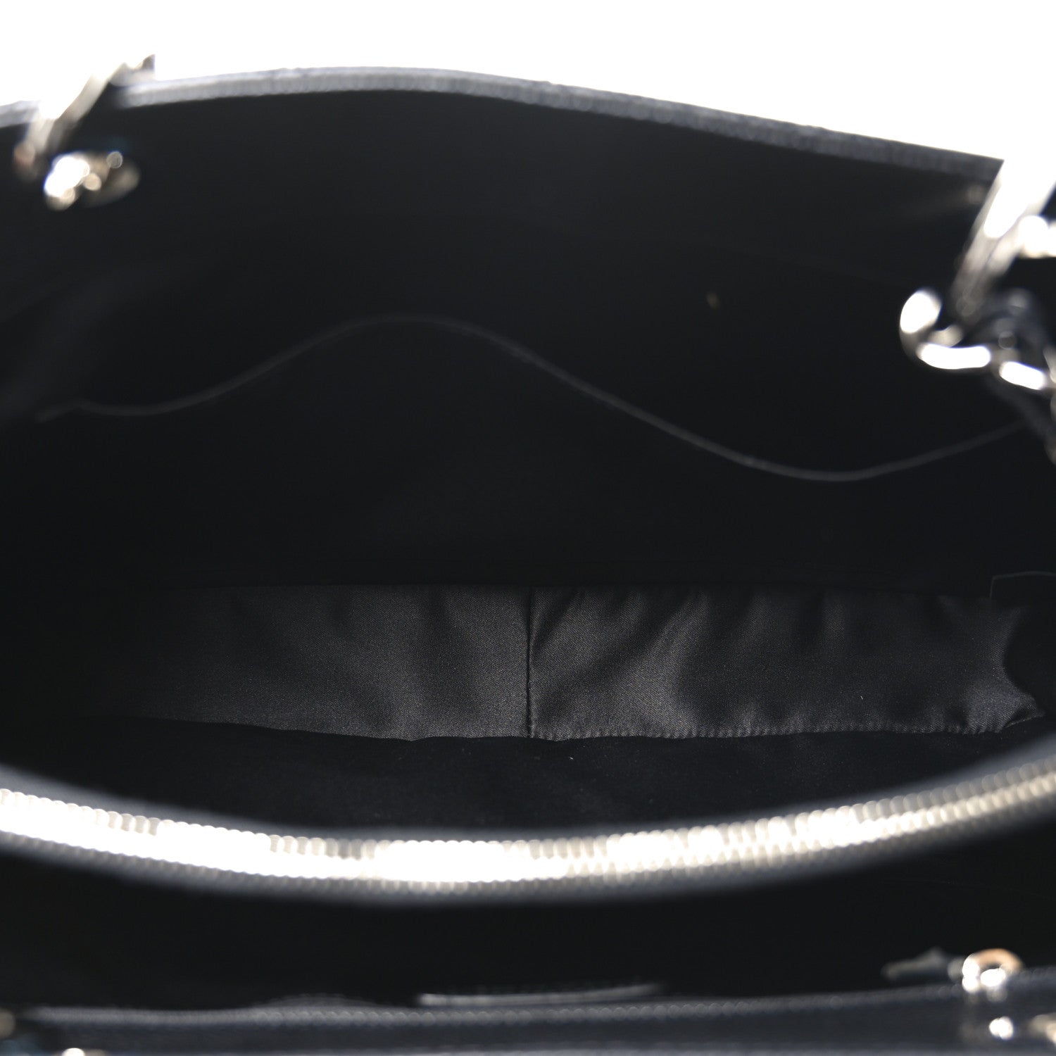 Chanel Caviar Quilted Grand Shopping Tote GST Black 5 of 11
