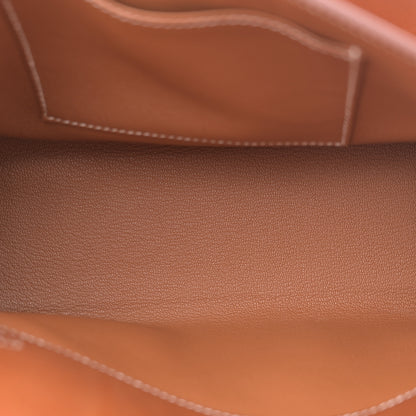 Hermes Barenia Faubourg Kelly Messenger PM Fauve 5 of 12