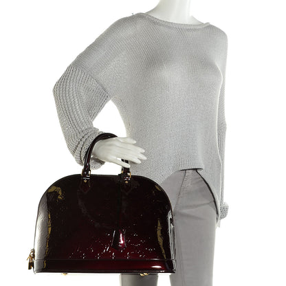 Louis Vuitton Vernis Alma GM Amarante 2 of 7