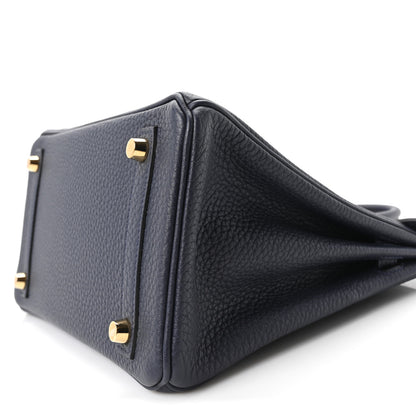 Hermes Togo Birkin 25 Bleu Nuit 10 of 10