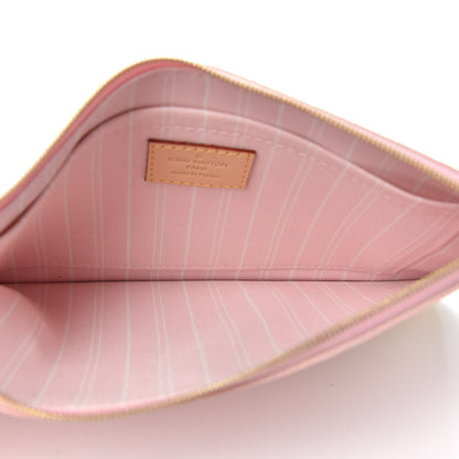 Louis Vuitton Monogram By The Pool Neverfull MM Pochette Light Pink 5 of 6