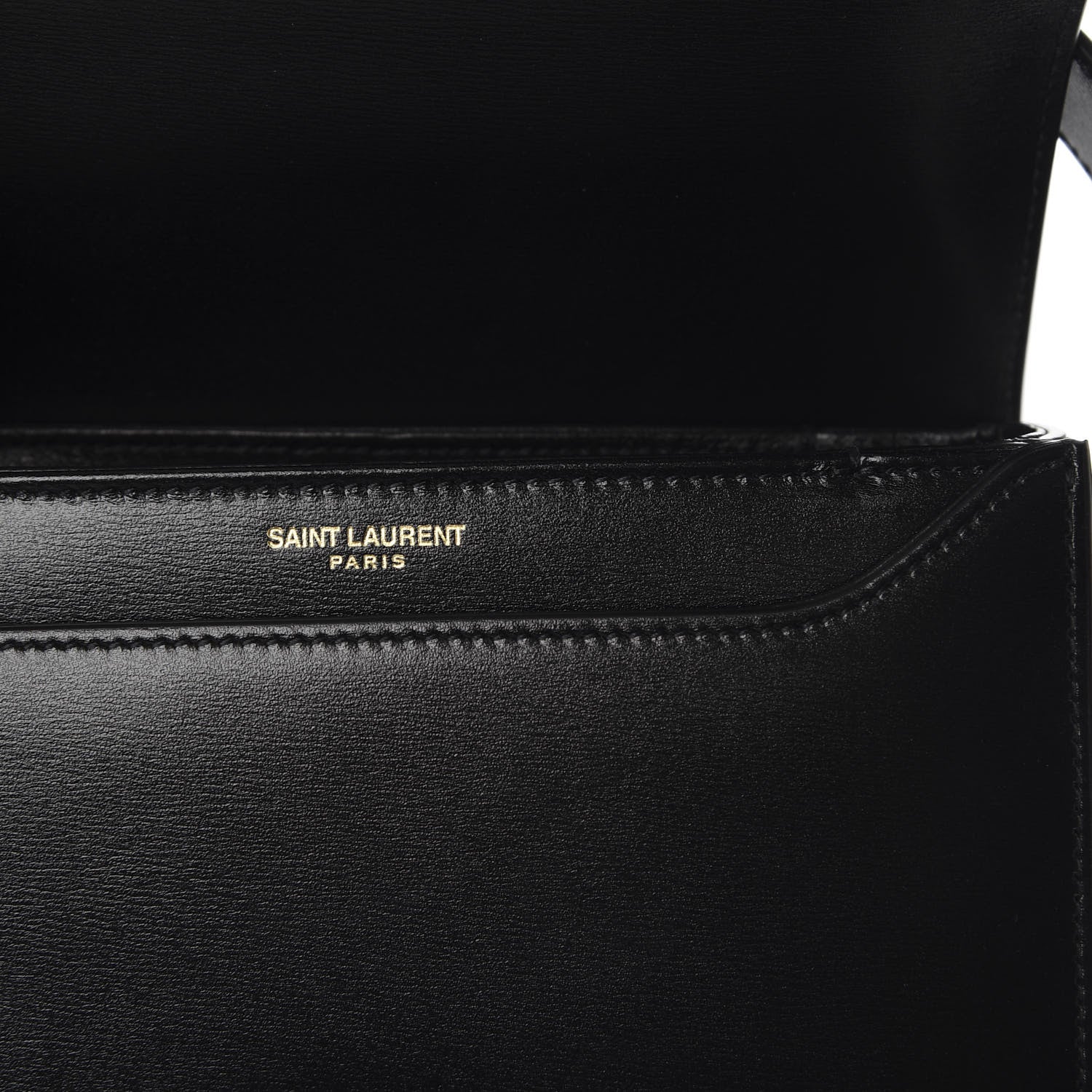 Saint Laurent Calfskin Le 61 Shoulder Bag Black 8 of 11