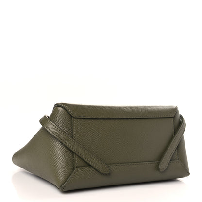 Celine Grained Calfskin Nano Belt Bag Army Green 4 of 9